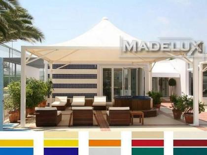 Pavillon Zelt Stahl personalisierte Farben professionell neu 6x6 Garden Café Hot