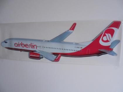 Air Berlin Flugzeug (Folienaufkleber)