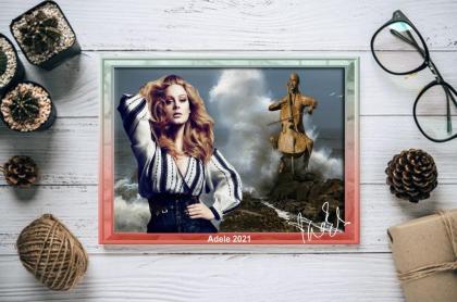 ADELE Phantasie am Meer. Star, Souvenir. Super Deko. Wandbild. Neuheit. Geschenk
