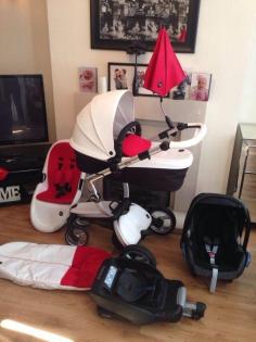 3 in 1 Limited Edition Mima xari Designer Kinderwagen