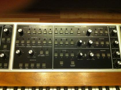 Moog Memorymoog LAMM - 6 x Minimoog Synthesizer + Case 