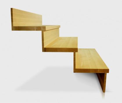 STUFE 95x28x4cm + SETZSTUFEN HOLZTREPPENSTUFEN HOLZSTUFEN MASSIVHOLZ BUCHENHOLZ