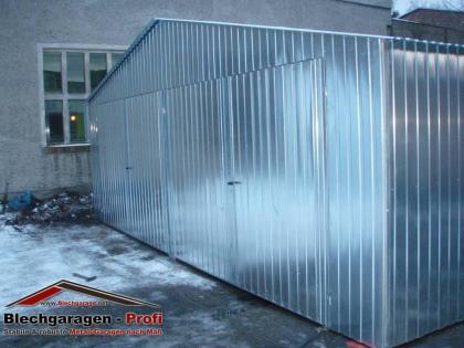 Halle mit Statik Lagerhalle Blechgarage Landwirtschaft 7x15m