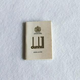 Dunhill 18kt goldenes Feuerzeug! mit Box, Anleitung und Original-Feuersteinpaket