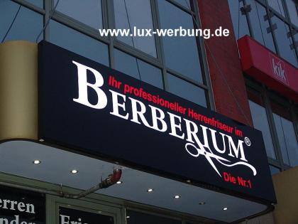 Außenwerbung Leuchtwerbung Leuchtreklame 3D LED Leuchtbuchstaben Buchstaben mit
