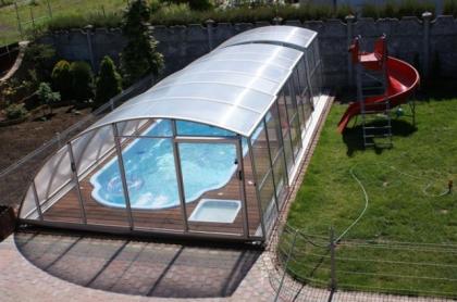 Schiebeüberdachungen zu Schwimmbecken - aus Polen - BLASK 