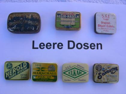 Rock 'n' Roll und Jazz auf Schellackplatten zu verkaufen