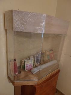 Acrylaquarium flaches Sechseck, 400 liter USA, new