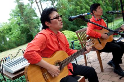 Karibischer Musik mit der Latino Band Leyenda Latina
