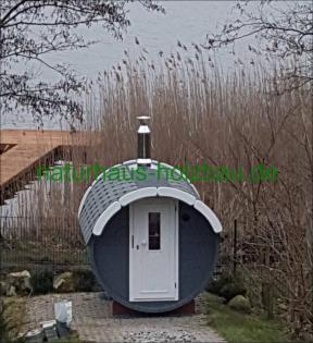 Saunafass, Fasssauna, Gartensauna, Außensauna, Sauna Pod, Saunakota, Saunablockh