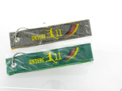 Schlüsselanhänger mit Ihrem Logo (Aufdruck) - FILZ-SCHLÜSSELANHÄNGER bedruckt