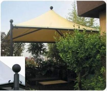 Pavillon Stahl personalisierte Farben professionell neu Zelt 4x4
