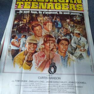 Schweizer Großplakat American Teenager Tom Cruise 1983