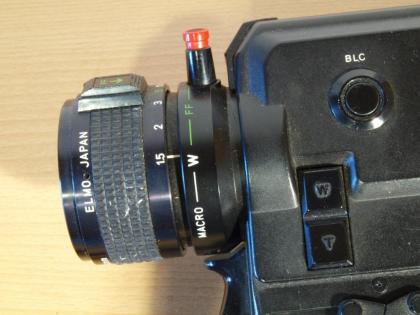 Super-8 Kamera , Elmo 412-XL Macro , Sammelobjekt , VINTAGE