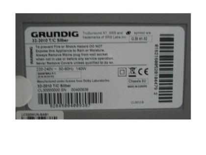 Grundig Flachbild-TV 32Zoll