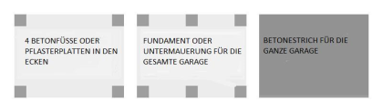 Blechgarage Garage Einzelgarage Metallgarage, 4x5 m Blech verzinkt Stahl