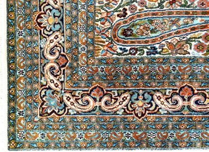 Orientteppich Seide auf Seide superfein. T011