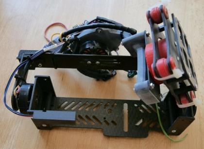 Octocopter mit Wärmebildkamera