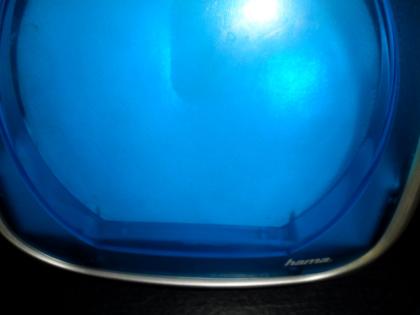 Hama CD Box blau/ metallic