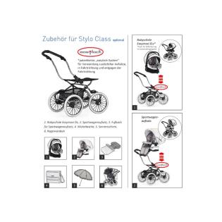Kinderwagen Stylo Class Jeans Magic Collection 2021