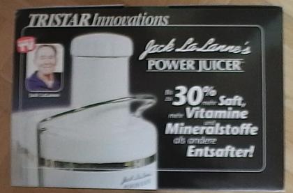 Profi-Entsafter mit hervorragenden Qualitäten!