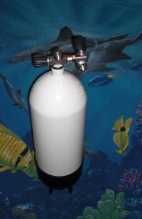 15L Tauchflasche mit Doppelventil