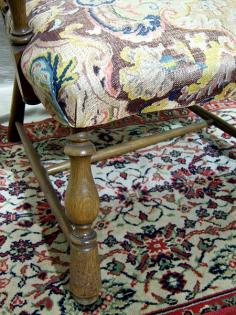 Antiker Ohrensessel 50er / 60er Jahre Sessel