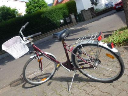 (39) 3 Gang Rücktrittsbremse tiefer Einstieg 26 Zoll Korb am Lenker PROPHETE
