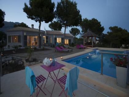 Spanien Ferienhaus Costa Blanca bei Altea mit privatem Pool und Meerblick mieten