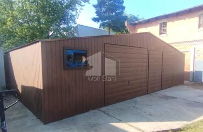 Blechgarage 11x6m Metallgarage Fertiggarage Lieferung und Montage kostenlos GP19