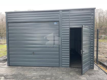 Blechgarage 4,5x6m Metallgarage Fertiggarage Maßgeschneiderte Lösungen GP109