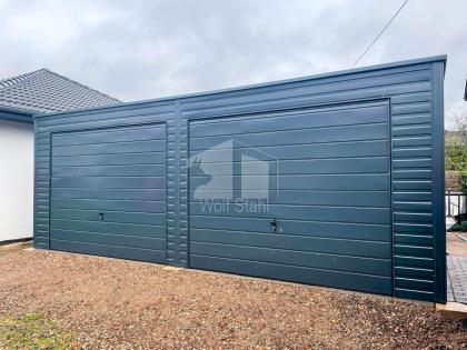  Blechgarage 7x6m  Doppelgarage Werkzeugschuppen Metallgarage  Günstige Preise G