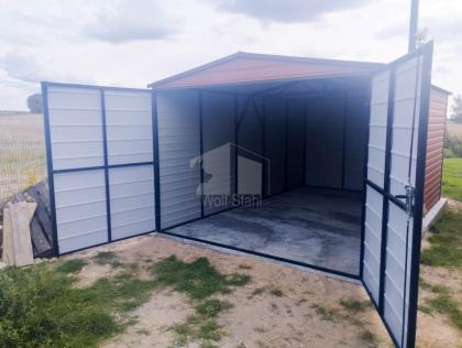 Blechgarage 3x5m Metallgarage Fertiggarage Garage nach Maß Günstige Preise GP210