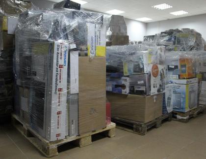 Restposten, Paletten, LKW, Haushaltsgeräte, Elektronik, CONRAD ELECTRONICS, 16%