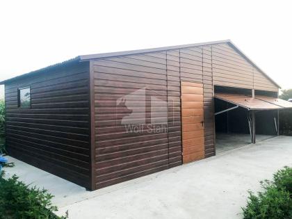 Blechgarage 10x5m Stahlgarage Doppelgarage Garage nach Maß Hohe Qualität GP144