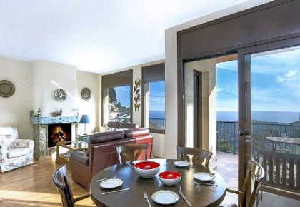 ☀️ Spanien Costa Brava Ferienhaus mit 2 Wohnungen, privatem Pool und Meerblick