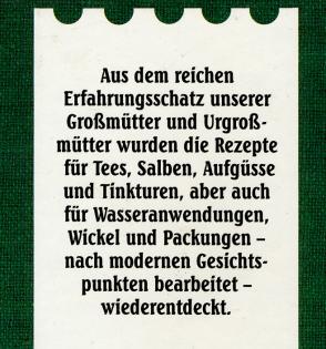 Naturrezepte aus der Hausapotheke