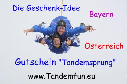 Fallschirmspringen bei München zwischen Landshut und Deggendorf