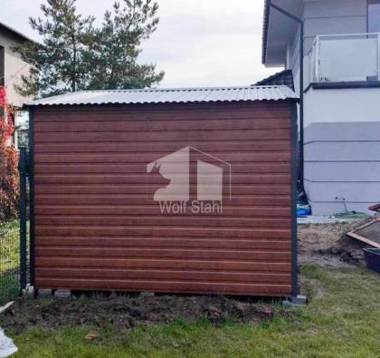  Gartenhaus 5x3m Werkzeugschuppen Holzoptik Hohe Qualität ID430 