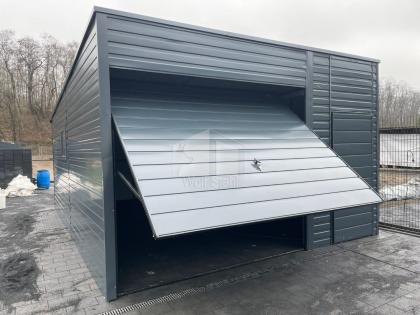 Blechgarage 4,5x6m Metallgarage Fertiggarage Maßgeschneiderte Lösungen GP109