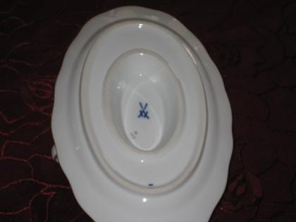 Sauciere von meissen  Indisch grün TOP
