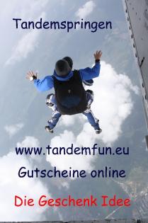 Fallschirmspringen bei München zwischen Landshut und Deggendorf