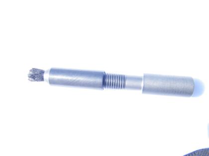 Beizgerät stufenlos verstellbarer Handgriff für Carbonpinsel mit Sicherheitsansc