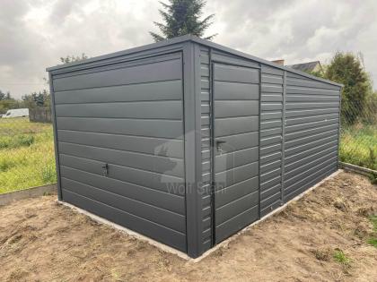 Blechgarage 3x5m Metallgarage Fertiggarage Schnelle Lieferung GP229 