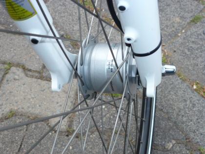 (2) 21 Gang Gabel gefedert Nabendynamo Alu-Rahmen 28 Zoll RH 60