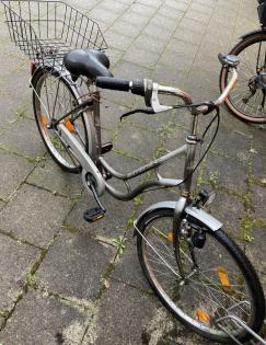 Stadtfahrrad Bavaria Line Lizzard für Damen, Nabenschaltung, Beleuchtung, Korb