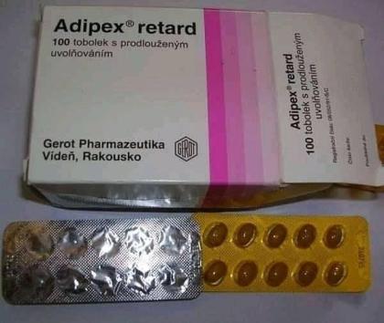 Adipex Retard 15 mg Tabletten, 100 Stück – Zur Gewichtskontrolle und Gewichtsabn