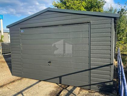 Blechgarage 4,5x6m Fertiggarage Stahlgarage Garage nach Maß  GP146 