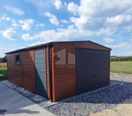  Blechgarage 4x6m Carport und Garage Garage nach Maß GP213 