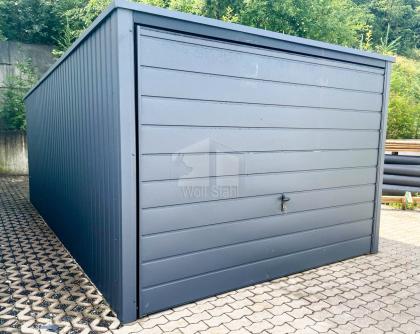  Blechgarage 3x6m Metallgarage Fertiggarage Garage nach Maß Hohe Qualität GP192 